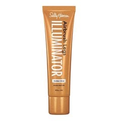 Savaiminio įdegio kremas Sally Hansen Airbrush Legs Illuminator Highliter kremas Golden Glow, 100 ml kaina ir informacija | Savaiminio įdegio kremai | pigu.lt