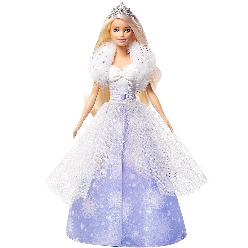 Lėlė Barbie žiemos princesė Dreamtopia, GKH26 kaina ir informacija | Žaislai mergaitėms | pigu.lt