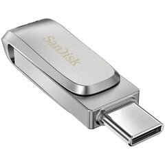 SanDisk Ultra Dual Drive Luxe, 32GB, USB Type-C kaina ir informacija | USB laikmenos | pigu.lt