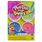 Plastilino rinkinys Play-Doh Color Burst, 4 x 56 g kaina ir informacija | Lavinamieji žaislai | pigu.lt