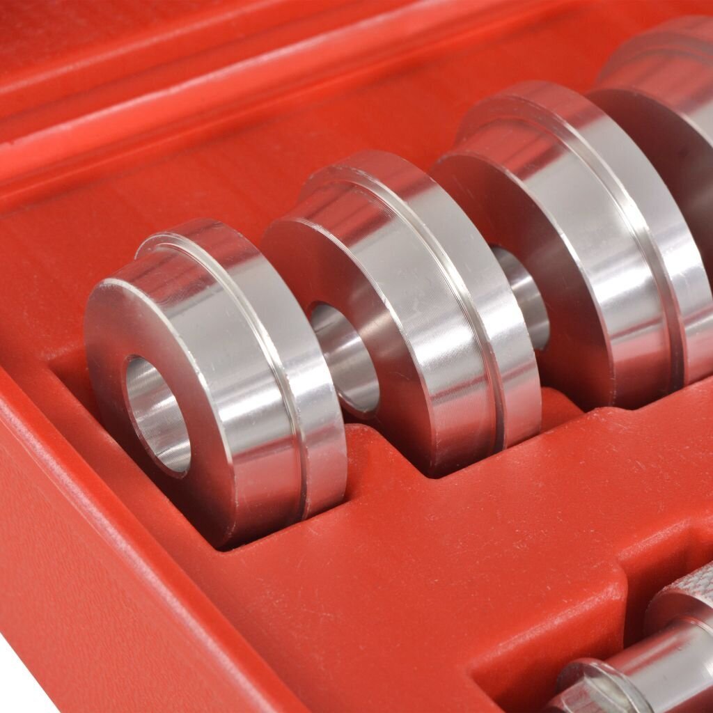 Ratų guolių ir sandarinimo žiedų presavimo rinkinys, 10 dalių kaina ir informacija | Mechaniniai įrankiai | pigu.lt