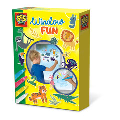 SES Наклейки для окна - Джунгли цена и информация | Развивающие игрушки | pigu.lt