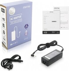 Mitsu 19V 2.1A, 40W цена и информация | Зарядные устройства для ноутбуков | pigu.lt