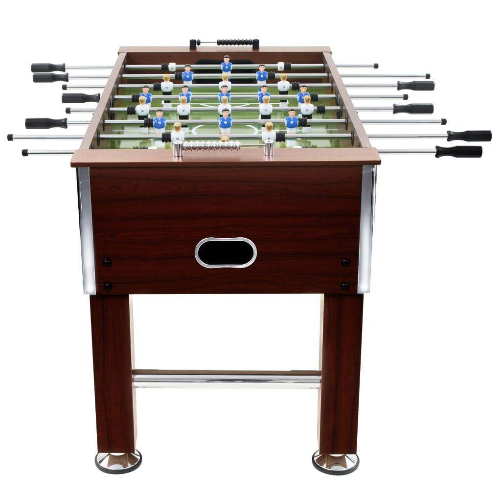 Stalo futbolo stalas 140x74,5x87,5cm, ruda kaina ir informacija | Stalo žaidimai, galvosūkiai | pigu.lt