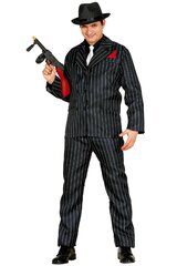 Gangsterio kostiumas kaina ir informacija | Karnavaliniai kostiumai | pigu.lt
