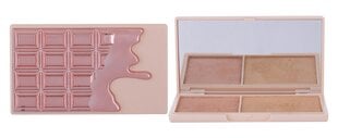 Šviesinamųjų priemonių paletė Makeup Revolution London Mini Chocolate 11.2 g, Rose Gold Glow kaina ir informacija | Bronzantai, skaistalai | pigu.lt