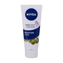 Rankų kremas Nivea Hand Care Moisture Olive, 75ml kaina ir informacija | Kūno kremai, losjonai | pigu.lt