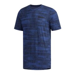 Marškinėliai vyrams Adidas Essentials M FM3434, mėlyni kaina ir informacija | Vyriški marškinėliai | pigu.lt