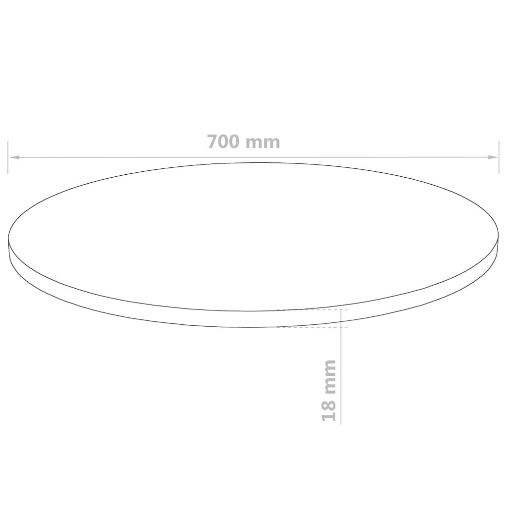 Stalviršis, 700x18 mm kaina ir informacija | Virtuvės stalviršiai | pigu.lt