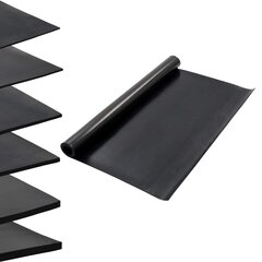 Kilimėlis iš gumos, 1,2x2 m, 4 mm, juodas kaina ir informacija | Universalūs kilimėliai | pigu.lt