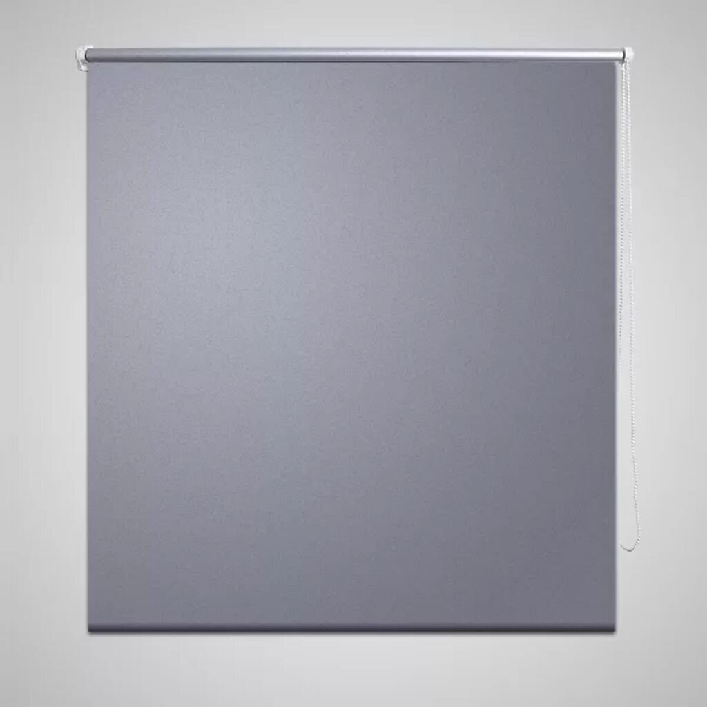 Naktinis roletas 140 x 175 cm, pilka цена и информация | Žaliuzės | pigu.lt