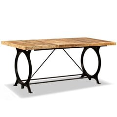 Stalas, 180cm, mango mediena, kaina ir informacija | Virtuvės ir valgomojo stalai, staliukai | pigu.lt