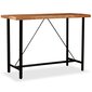 Baro stalas, 150x70x107 cm, akacijos mediena цена и информация | Virtuvės ir valgomojo stalai, staliukai | pigu.lt