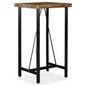 Baro stalas, 60x60x107cm, masyvi perdirbta mediena kaina ir informacija | Virtuvės ir valgomojo stalai, staliukai | pigu.lt