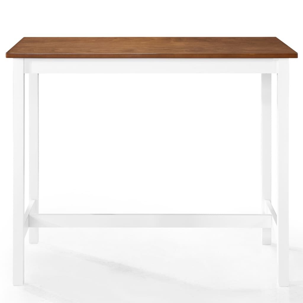 Baro stalas, 108x60x91cm, masyvi mediena kaina ir informacija | Virtuvės ir valgomojo stalai, staliukai | pigu.lt
