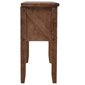 Konsolinis staliukas, 131x35,5x75cm, rudas kaina ir informacija | Kavos staliukai | pigu.lt