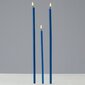 100 vnt. Bičių vaško žvakių mėlynos spalvos Danilovo No140, 286 g. kaina ir informacija | Bažnytinės žvakės, žvakidės | pigu.lt