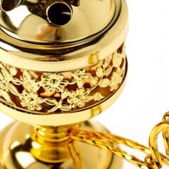 Кадильница металлическая «Золото» цена и информация | Церковные принадлежности | pigu.lt