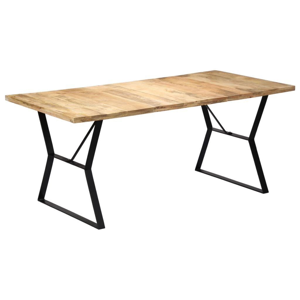 Stalas, 180x90x76cm, mango medienos masyvas kaina ir informacija | Virtuvės ir valgomojo stalai, staliukai | pigu.lt