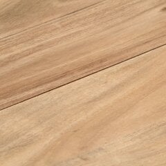Stalas, 140x80x76cm, akacijos medienos masyvas цена и информация | Кухонные и обеденные столы | pigu.lt