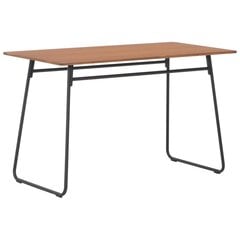 Столовый комплект, 5 частей, коричневый цвет цена и информация | Комплекты мебели для столовой | pigu.lt