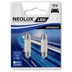 LED automobilinės lemputės Neolux C5W, 2 vnt. kaina ir informacija | Automobilių lemputės | pigu.lt