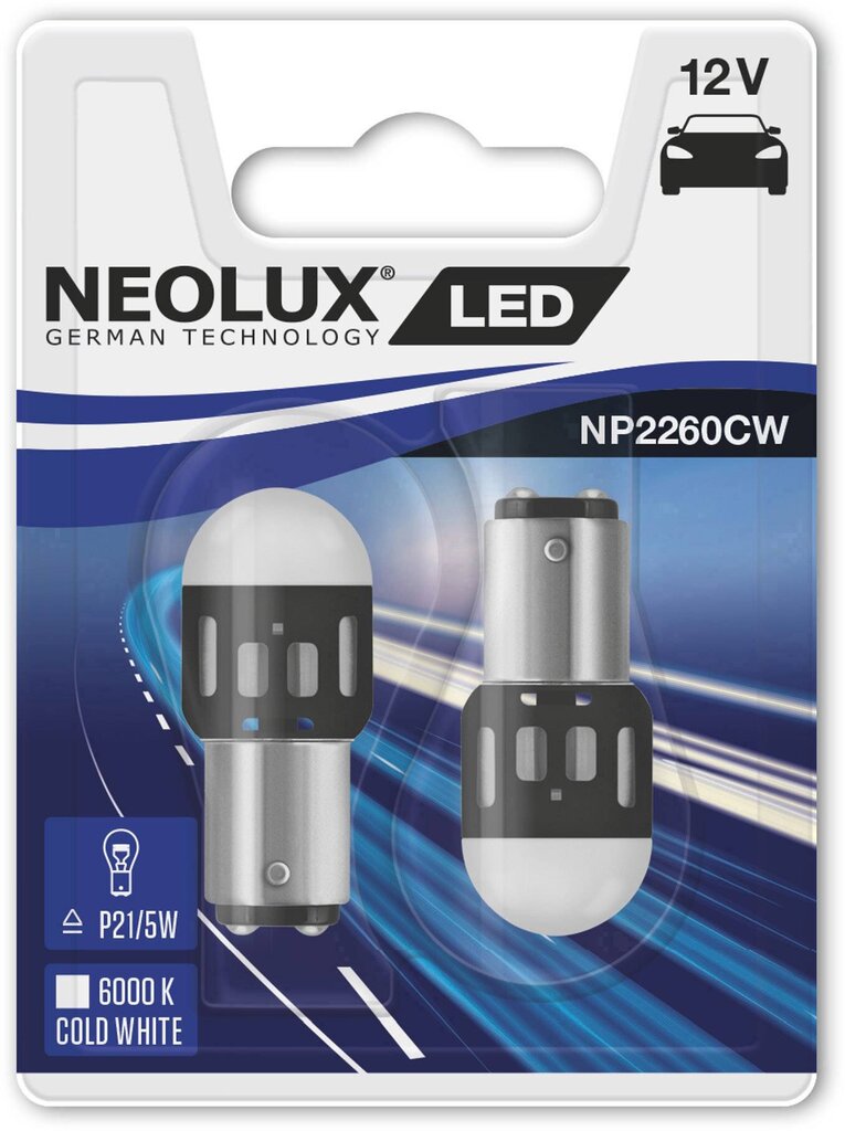 Lemputė Neolux P21W 4052899477476 LED spuldze kaina ir informacija | Automobilių lemputės | pigu.lt