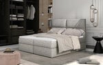 Кровать NORE Amber, 180x200 см, серый гобелен