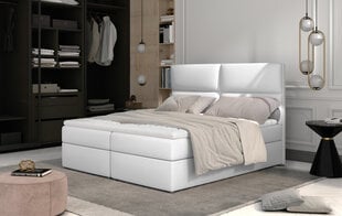 Кровать NORE Amber, 180x200 см, белая цена и информация | Кровати | pigu.lt