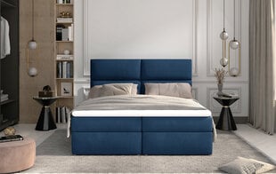 Кровать NORE Amber, 180x200 см, синяя цена и информация | Кровати | pigu.lt
