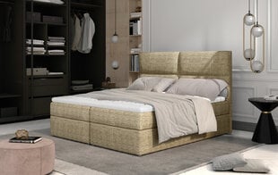 Кровать NORE Amber, 160x200 см, бежевая цена и информация | Кровати | pigu.lt