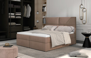 Кровать NORE Amber, 160x200 см, коричневая цена и информация | Кровати | pigu.lt