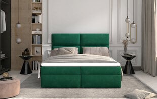 Кровать NORE Amber, 140x200 см, зеленая цена и информация | Кровати | pigu.lt