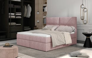 Кровать NORE Amber, 140x200 см, розовая цена и информация | Кровати | pigu.lt