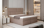 Кровать NORE Florence, 145x200 см, коричневая