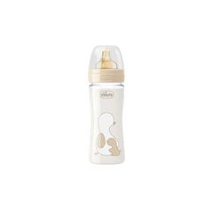 Buteliukas Chicco Baby Touch, 240 ml, stiklinis kaina ir informacija | Buteliukai kūdikiams ir jų priedai | pigu.lt