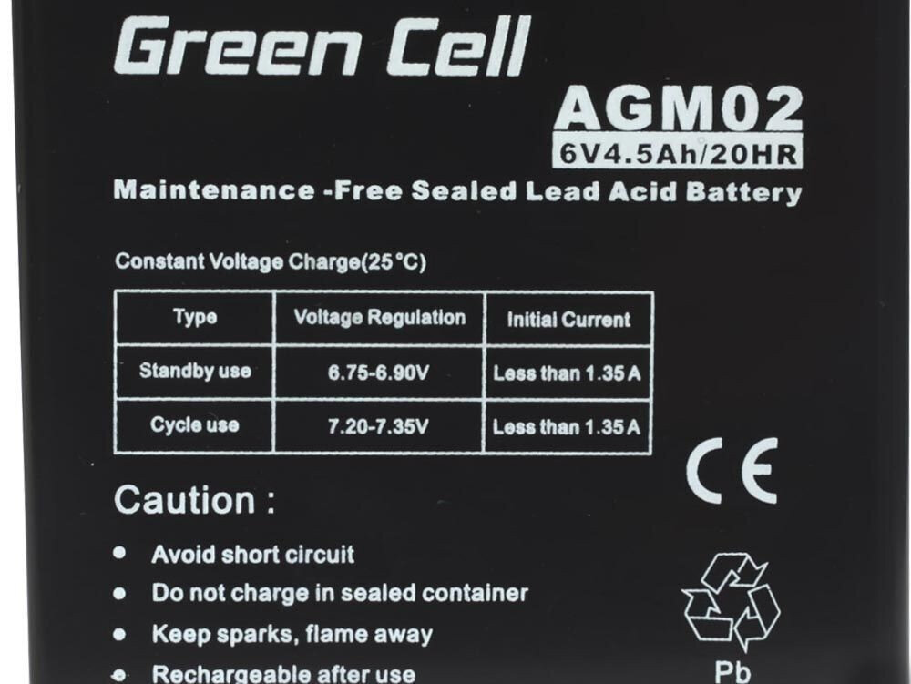 Green Cell AGM02 цена и информация | Nepertraukiamo maitinimo šaltiniai (UPS) | pigu.lt