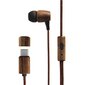 Energy Sistem Earphones Eco Walnut Wood цена и информация | Ausinės | pigu.lt