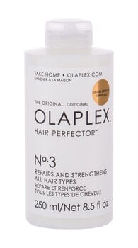Восстановительное средство для ослабленных волос Olaplex Hair Perfector No. 3 250 мл цена и информация | Средства для укрепления волос | pigu.lt