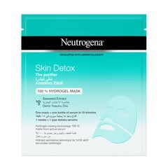 Увлажняющая гелиевая маска для лица Neutrogena® Deep Clean, 1 шт. цена и информация | Маски для лица, патчи для глаз | pigu.lt