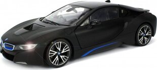 Nuotolinio valdymo automobilis BMW i8 Rastar 1:14 RTR - juodas kaina ir informacija | Žaislai berniukams | pigu.lt
