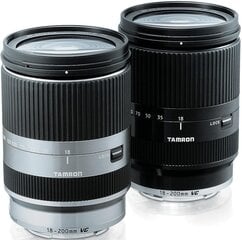 Tamron 18-200мм f/3.5-6.3 DI III VC объектив для Sony E, черный цена и информация | Объективы | pigu.lt