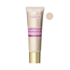 Makiažo pagrindas Lovely Camouflage Foundation Matt &amp; Full Coverage, 2 телесных цвета, 25 г цена и информация | Пудры, базы под макияж | pigu.lt