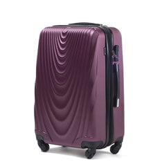 Mažas lagaminas Wings, bordo kaina ir informacija | Lagaminai, kelioniniai krepšiai | pigu.lt