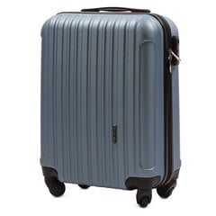 Mažas lagaminas Wings, mėlynas kaina ir informacija | Lagaminai, kelioniniai krepšiai | pigu.lt