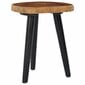 Kavos staliukas, 40x45cm, tikmedžio medienos masyvas kaina ir informacija | Kavos staliukai | pigu.lt