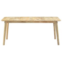 Обеденный стол, 180x90x76 см, коричневый цена и информация | Кухонные и обеденные столы | pigu.lt