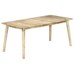 Обеденный стол, 180x90x76 см, коричневый цена и информация | Кухонные и обеденные столы | pigu.lt