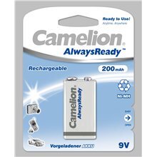 Camelion elementas Always Ready Rechargeable Batteries Ni-MH, 9 V, 200 mAh, 1 vnt. kaina ir informacija | Elementai | pigu.lt