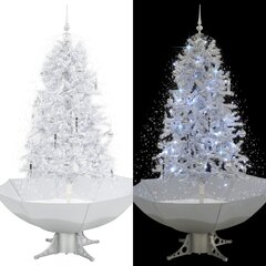 Kalėdų eglutė su sniego funkcija, 170cm, balta kaina ir informacija | Eglutės, vainikai, stovai | pigu.lt